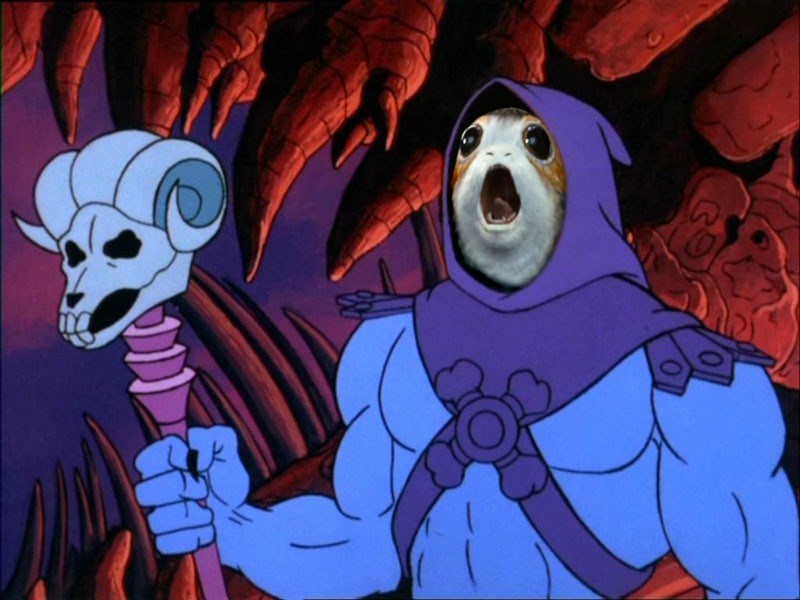 Skeletor Porg