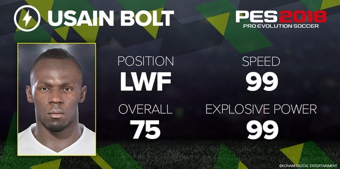 Usain Bolt - PES 2018