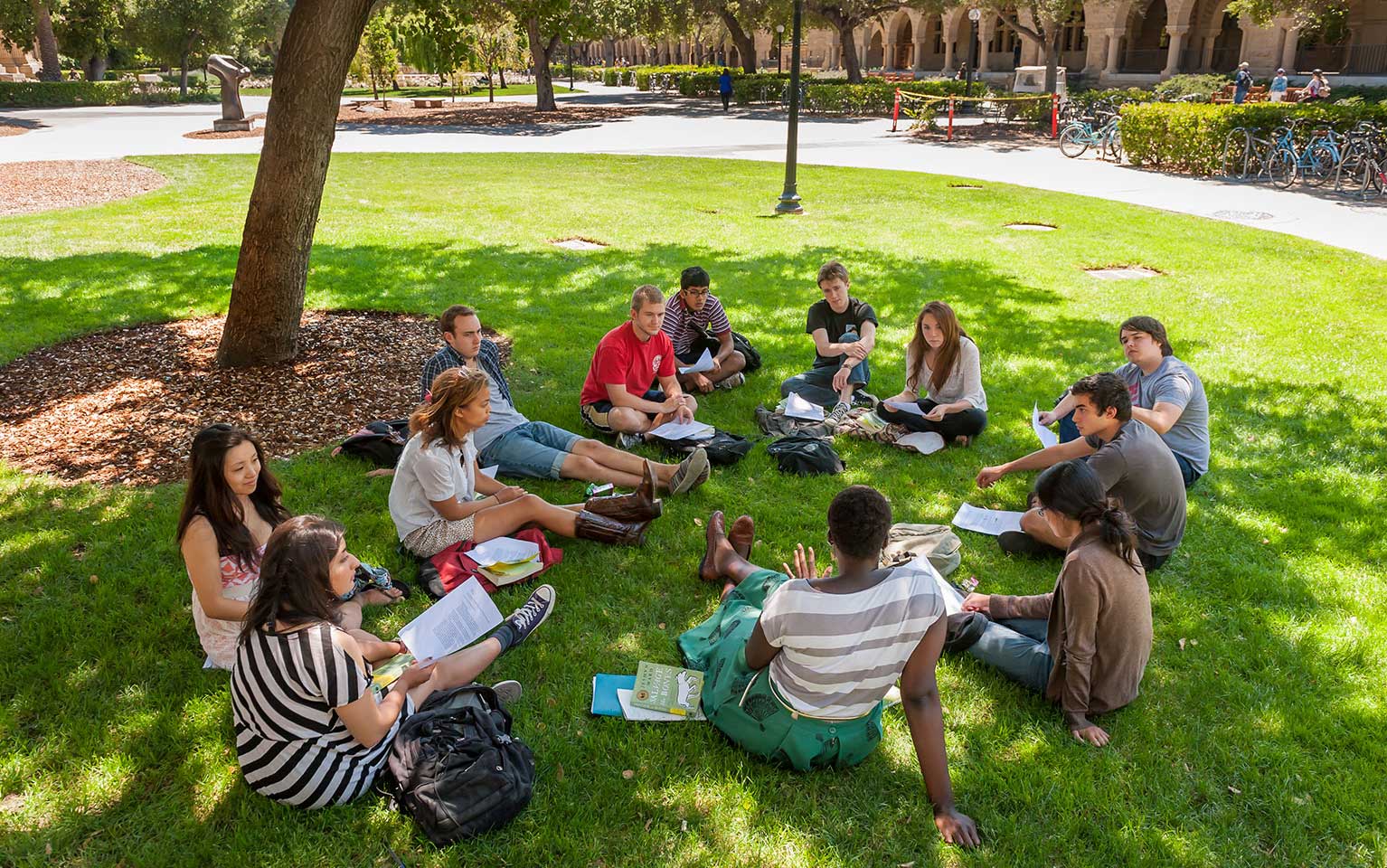 Student life. Стэнфордский университет Студенческая жизнь. Stanford University студенты. Люди на лужайке в парке. Студенты в парке.