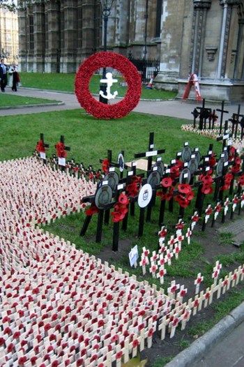 UK -  London - Westminster: Westminster Abbey - Remembrance Day