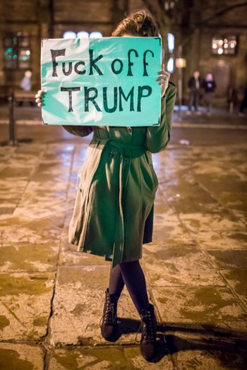 Chester anti-Trump protest (3rd Feb 2017)
