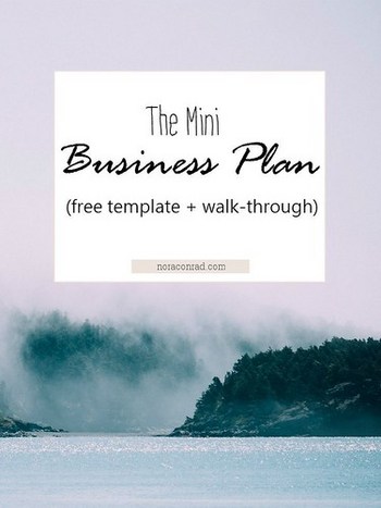 The Mini Business Plan