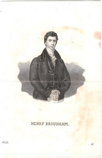 Henry Brougham - 1833 - F. Jos. Surch