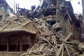 Khokana After Earthquake In April 2015 (picture taken from restorationkhokana)