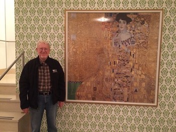 Dad with Woman in Gold