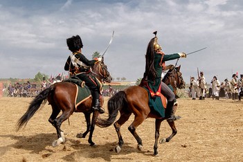Recreación de la Batalla de Bailén - Carga de la caballería