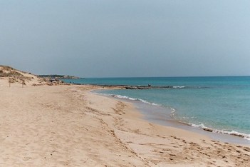 Beach in Taranto