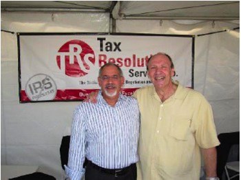 Michael Rozbruch, Tax Resolution Services CEO and Bill Handel, KFI Radio Host at Whittier Law School