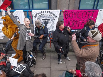 DPAC, junior doctors protest over plans to embed DWP job advisors in GP surgeries