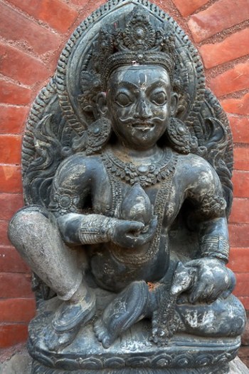 Nepal - Patan - Durbar Square - Shiva - 43