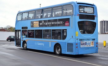 Unbranded ADL Trident 2/Enviro 400, 4775 (Warwick Rd, Coventry)