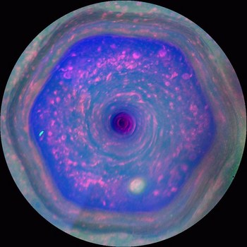 Saturn's Famous Hexagon May Tower Above the Clouds