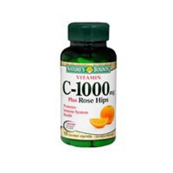 Nature’s Bounty Vitamin C 1000 mg Plus Rose Hips Caplets 100 Caplets (Pack of 3) Review