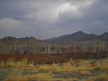 Winter in Zhob, Balochistan, Pakistan - February 2011