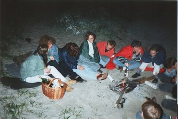 A Beach in Germany with some Germans