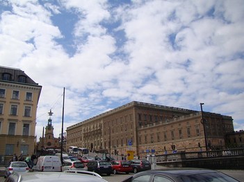 Royal Palace and Storkyrkan ( The Great Church)