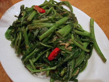 Morning Glory with Fermented Beancurd