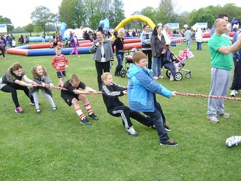Tug of War, Newsham Park Festival of Sport and Activity 19th May 2013