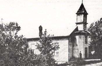Zion Baptist Church built Aug 6, 1881 Evelyn Taylor, p. 112