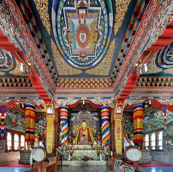 India - Bihar - Bodhgaya - Bhutanese Monastery - 162