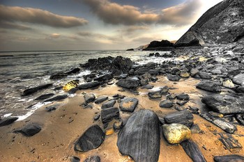Beach in Wales