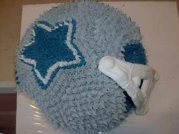 Dallas Cowboys Helmet Cake