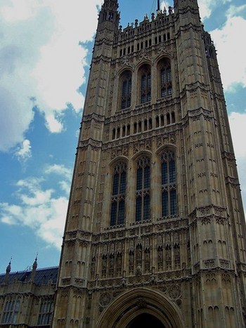 House of Parliament, London, England - August 2009