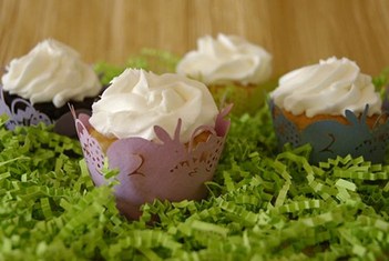 Now offers cupcake wrappers _HoppyTimes_Variety pink violet green blue