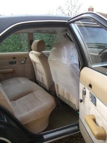 Chrysler 2 Litre rear interior 1