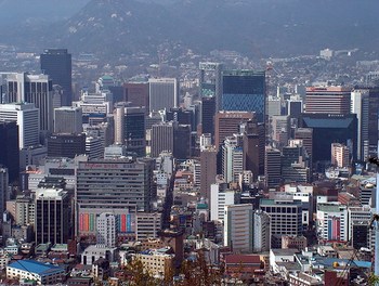 South Korea - Seoul - View From  Namsan - 2