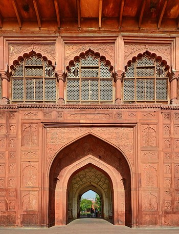 India - Delhi - Red Fort - Naubat Khana - 6