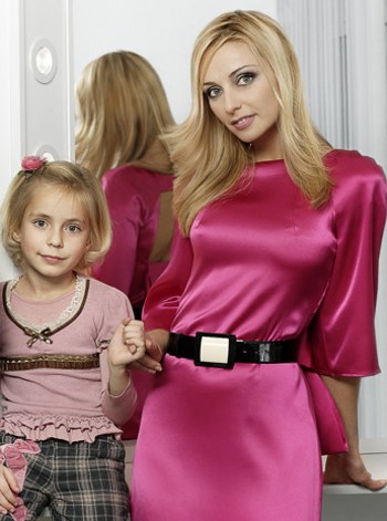 Tatiana Navka & her daughter