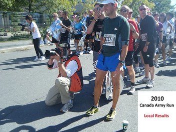 Canada Army Run 2010: local results and photos (part A)