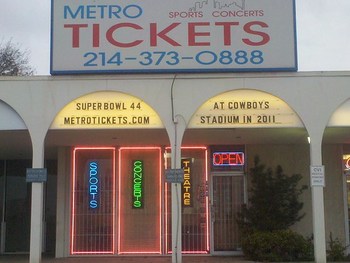 Dallas Cowboys Sports Ticket Seat Brokers via Metro Tickets