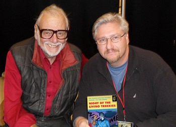 Kevin With George Romero