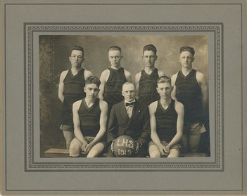 1919 Leonardville Kansas Basketball Team