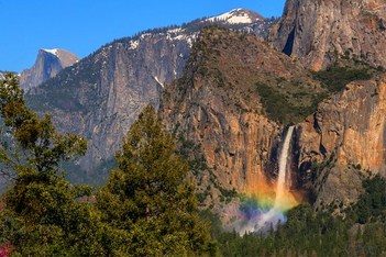 Rainbow Over Bridal Veil Falls