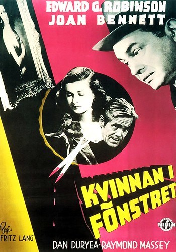 The Woman in the Window (1944 / R.K.O. Radio) (Sweden)