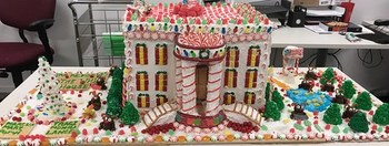 White House ginger bread house 2017 - competition Halliburton