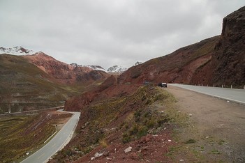 Central Peru : One of the highest road in the world (4850 mt)
