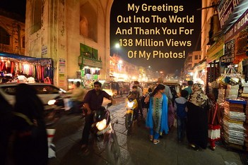 India - Telangana - Hyderabad - Streetlife At Night - 138