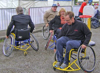 Wheelchair Basketball at Newsham Park Festival of Sport and Activity 19th May 2013