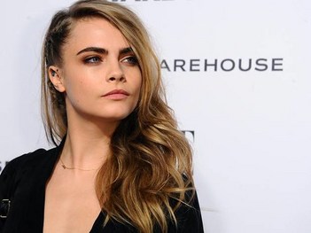 Cara Delevingne angelic in Cannes