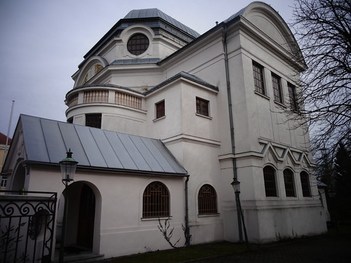St. Pölten, Lower Austria (the art of historic buildings of Sankt Pölten), Sinagoga, Synagogue, Synagoga, Synagoge (Doktor-Karl-Renner-Promenade)