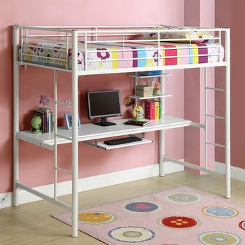 Bunk Bed With Desk Underneath