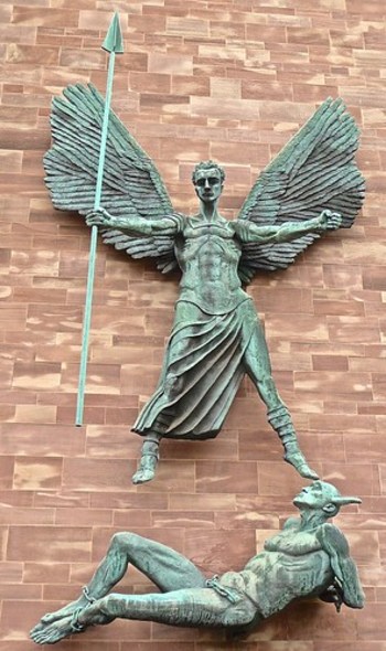 Coventry Cathedral - St Michael and the Devil