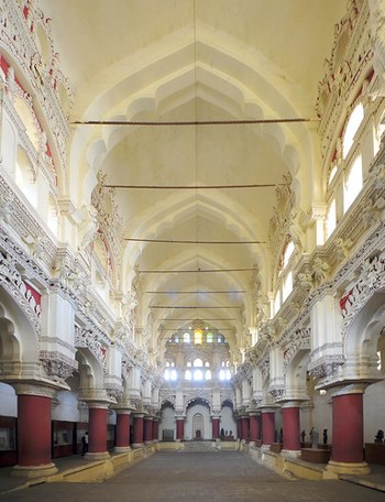 India - Tamil Nadu - Madurai - Thirumalai Nayak Palace - Natakasala (Dancing Hall) - 20
