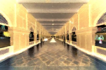India - Telangana - Hyderabad - Mecca Masjid - 27bb