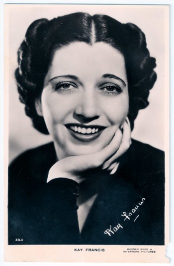 Miss Kay Francis. And Her Eventful Life.