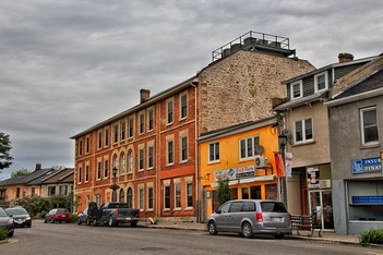 Elora Ontario - Gordons Block Building - Heritage